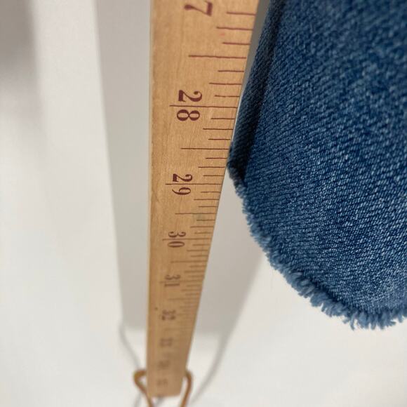 Flying Monkey High Rise Ankle Raw Hem Jeans Size 25 - Picture 11 of 15